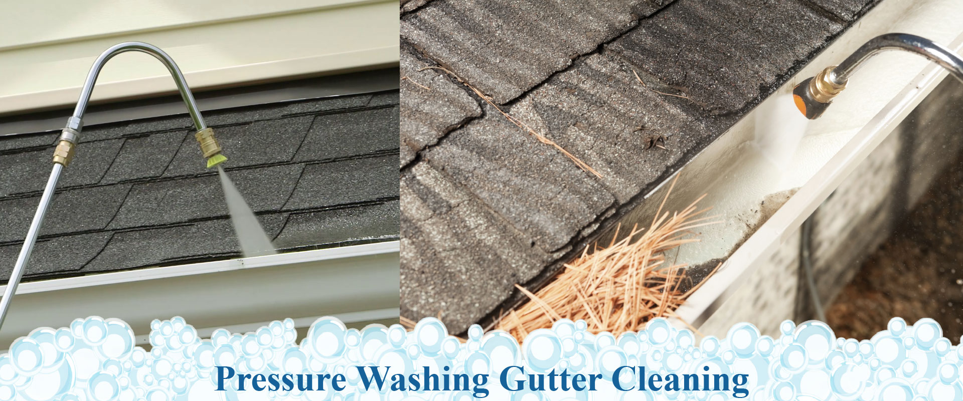 gutter cleaning pressure washing