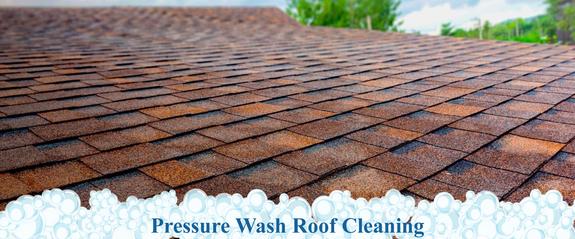 pressure washing roof cleaning