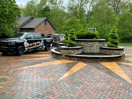home house residential pressure washing