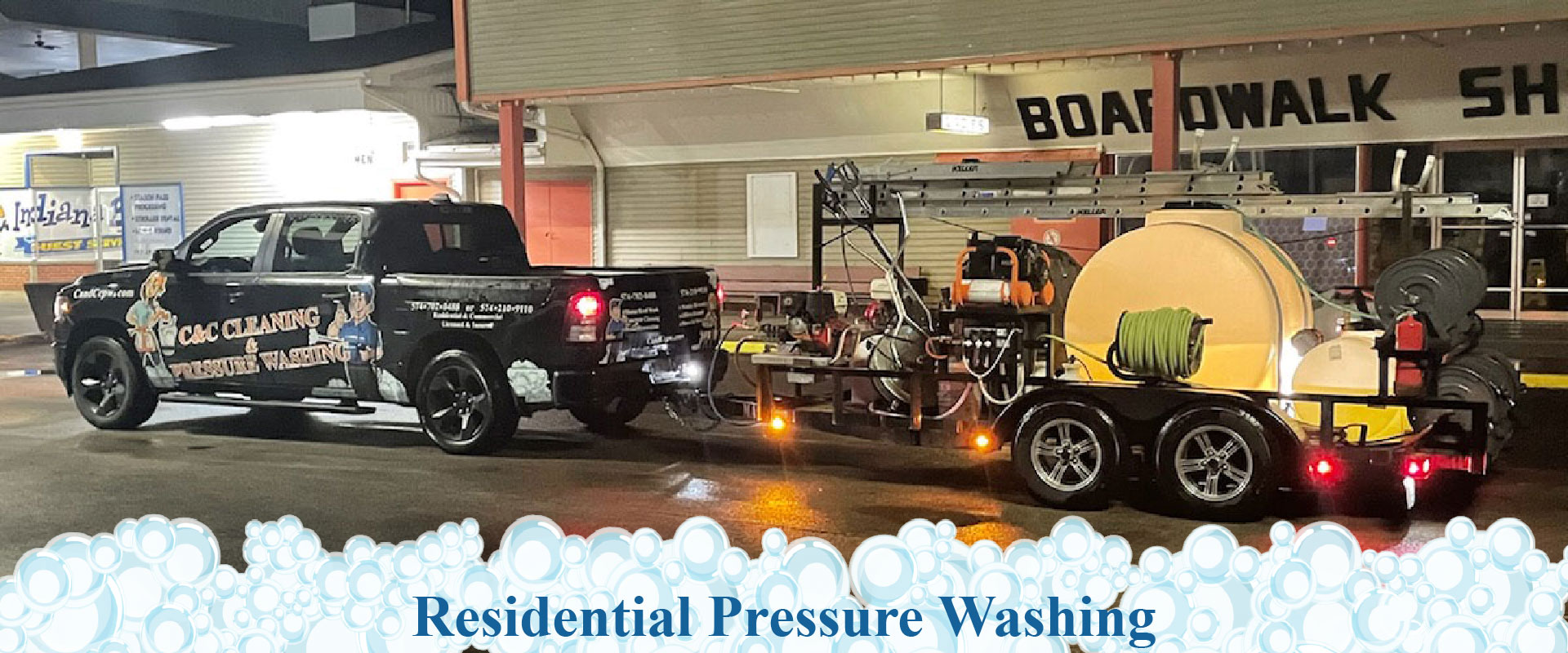 residential home house pressure washing